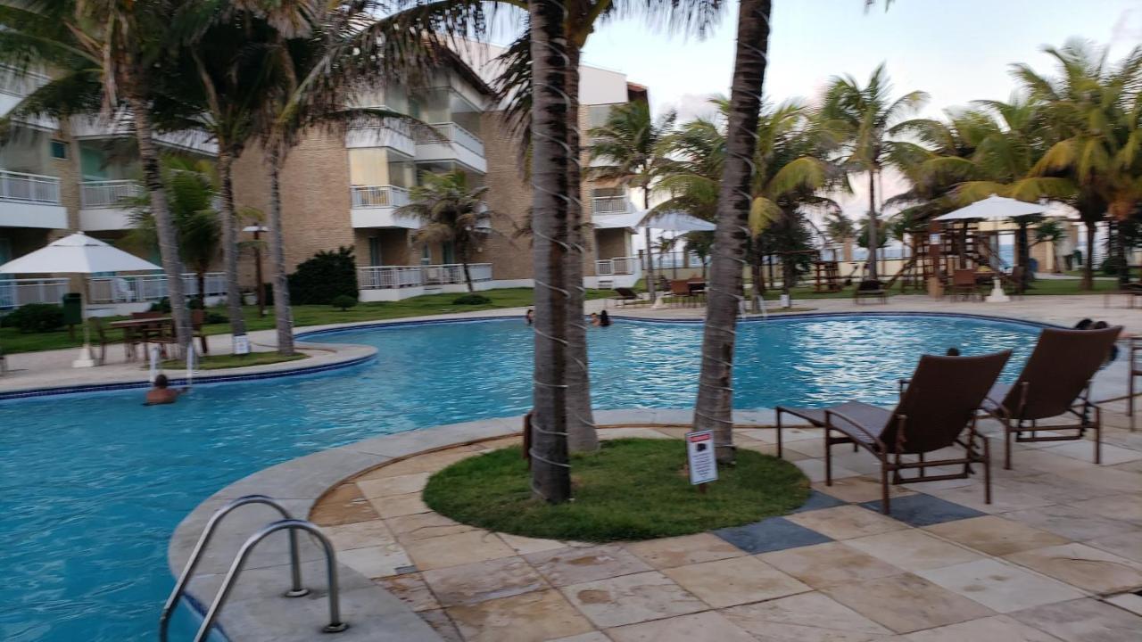 Paraiso Das Dunas - Apartamento A Beira Mar Com Jacuzzi - Proximo Ao Beach Park Aquiraz Exterior foto